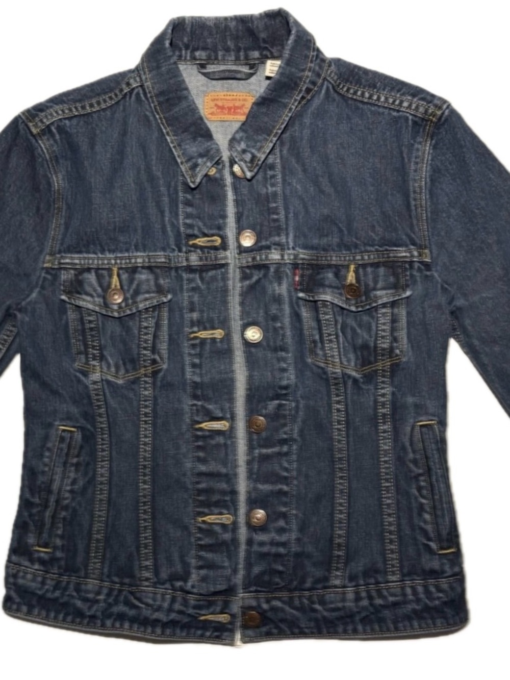 Ladies Levi's Dark Blue Denim Jacket